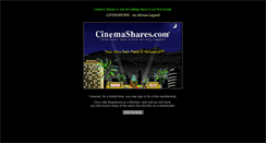 Desktop Screenshot of cinemashares.com