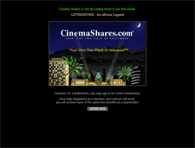 Tablet Screenshot of cinemashares.com